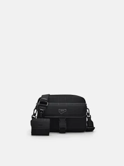 Taper Compact Sling Bag - Black