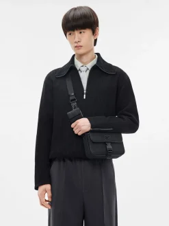 Taper Compact Sling Bag - Black