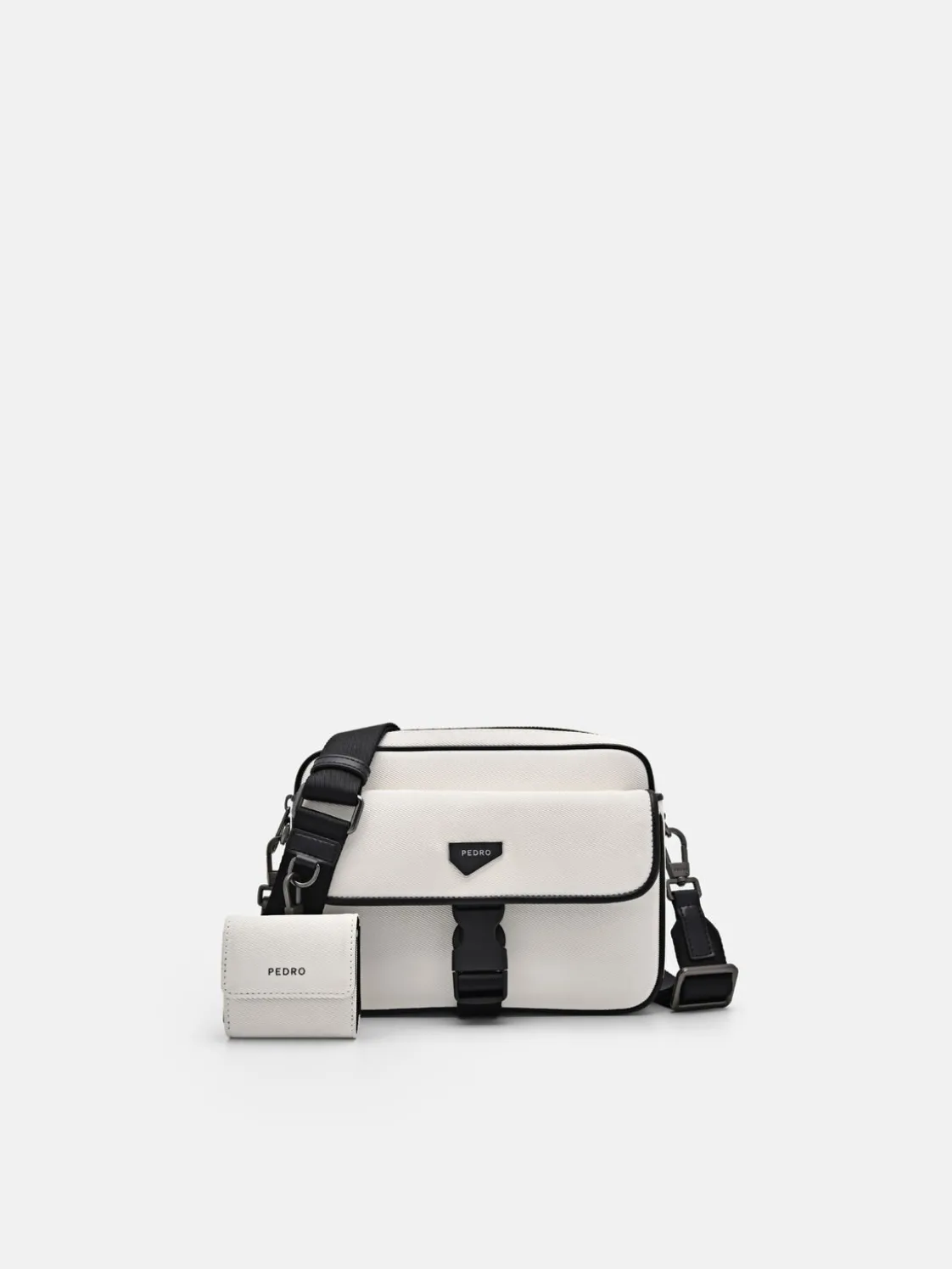 Taper Compact Sling Bag - White