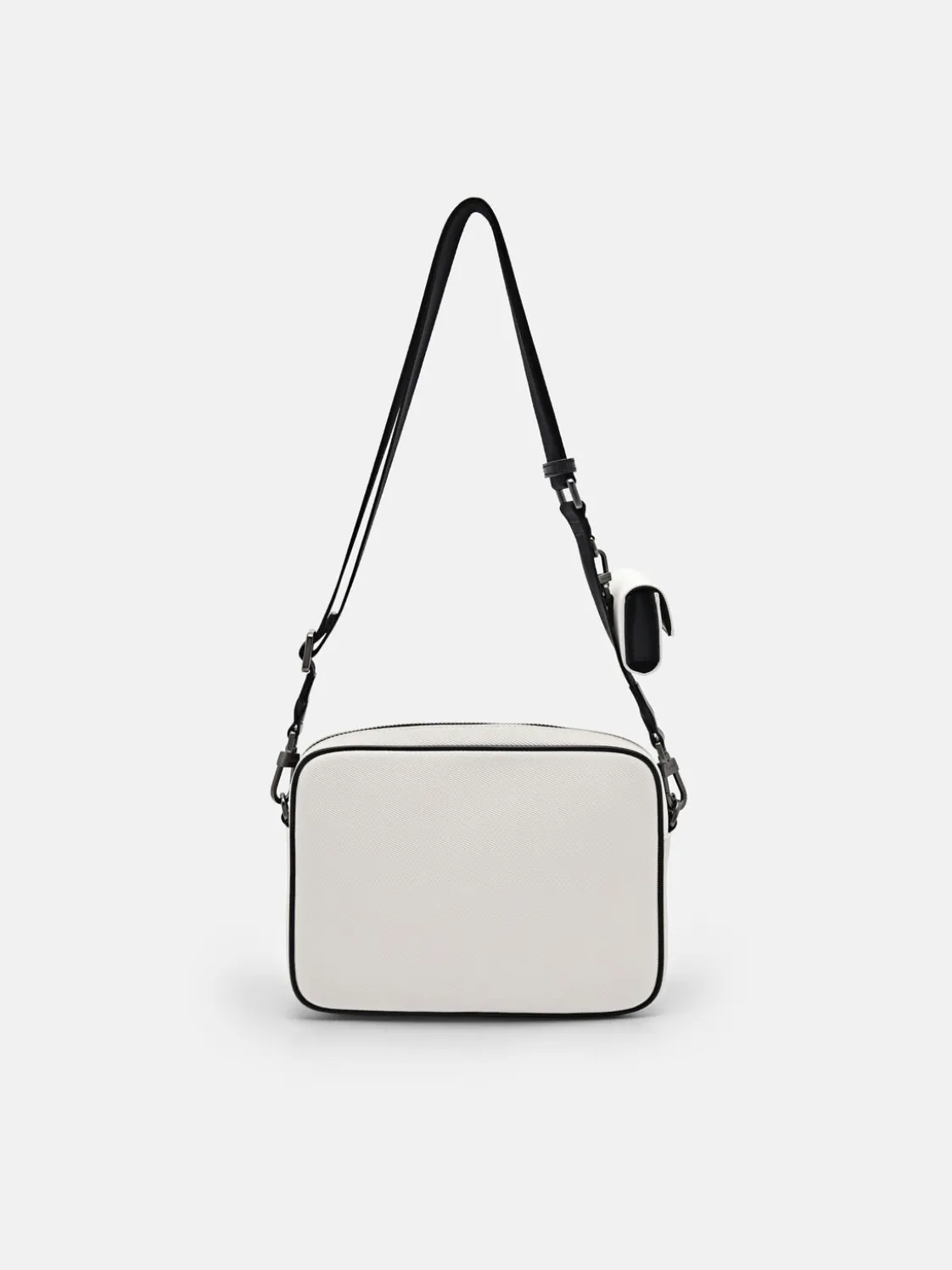 Taper Compact Sling Bag - White