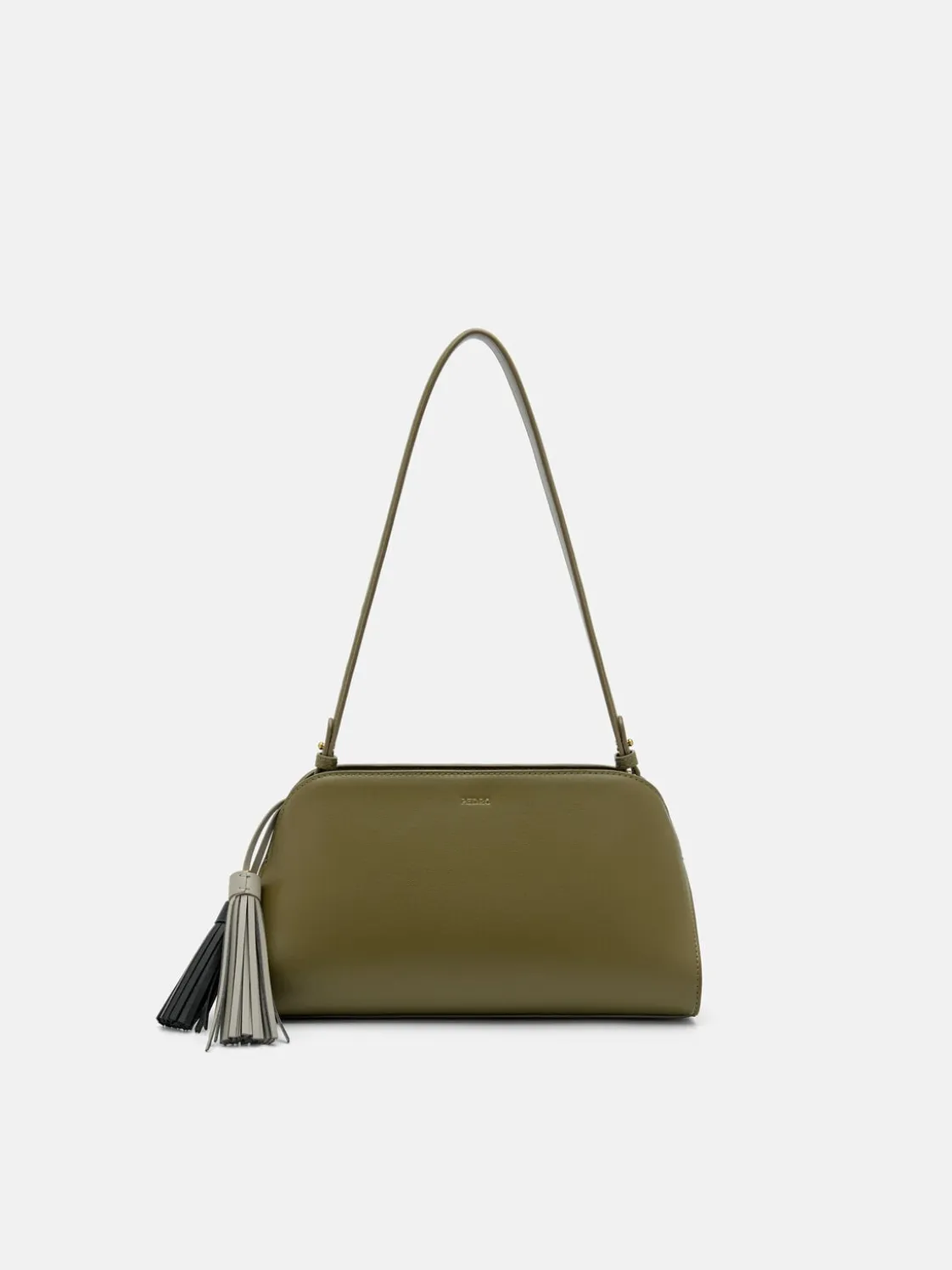 Tassel Shoulder Bag - Military Green