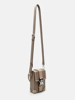 Tex Leather Crossbody Bag - Multi Tumble