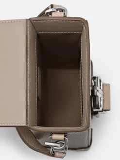 Tex Leather Crossbody Bag - Multi Tumble