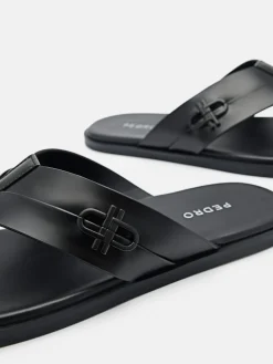 Thong Sandals - Black