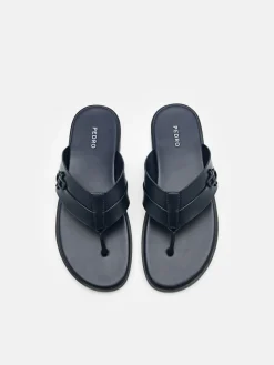 Thong Sandals - Navy