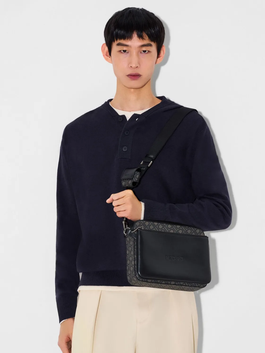 Travis Crossbody Bag - Black2