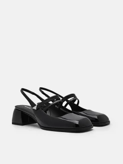 Tria Heel Pumps - Black