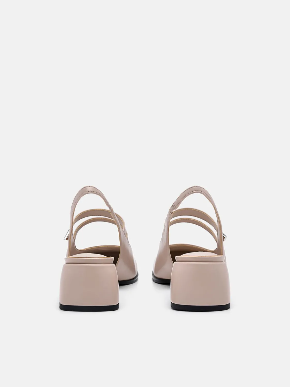 Tria Heel Pumps - Nude