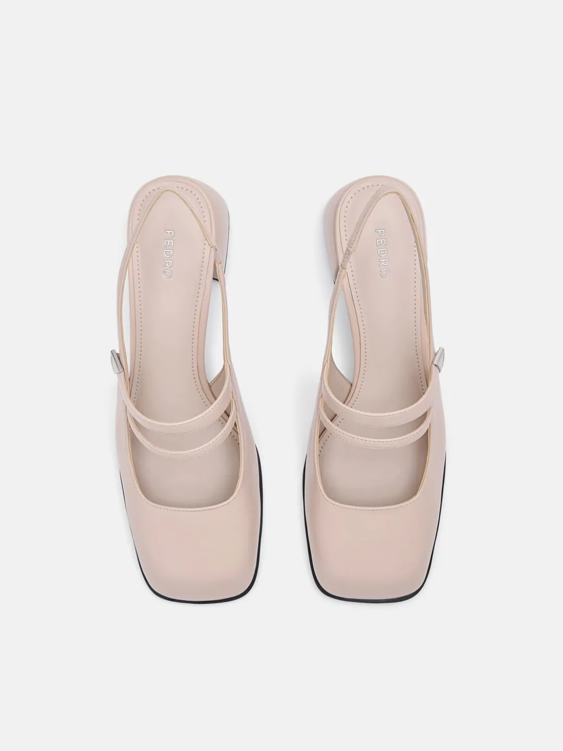 Tria Heel Pumps - Nude