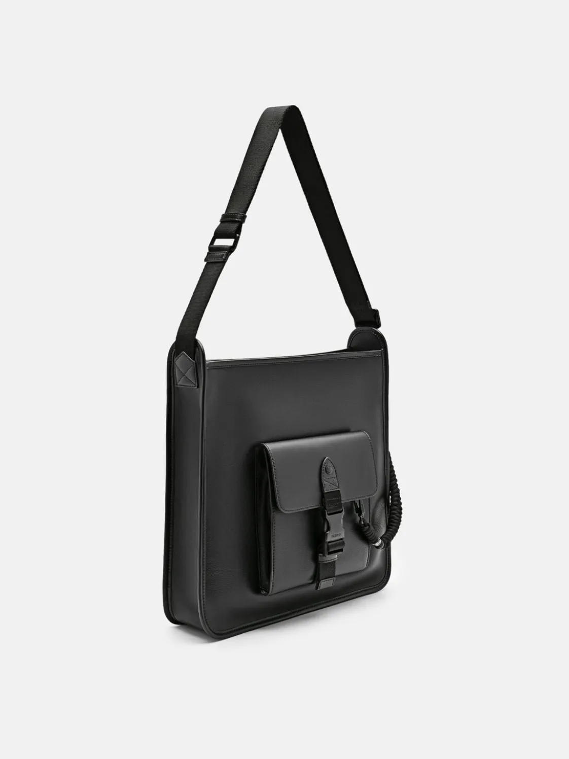 Twine Messenger Bag - Black