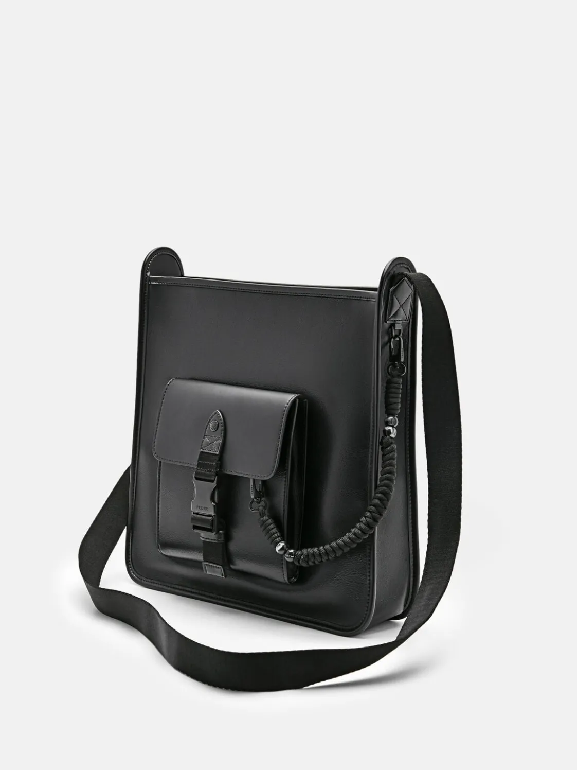 Twine Messenger Bag - Black