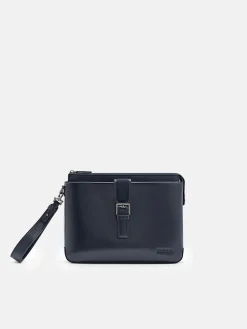 Tyson Clutch Bag - Navy