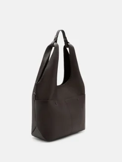 Utility Tote Bag - Dark Brown