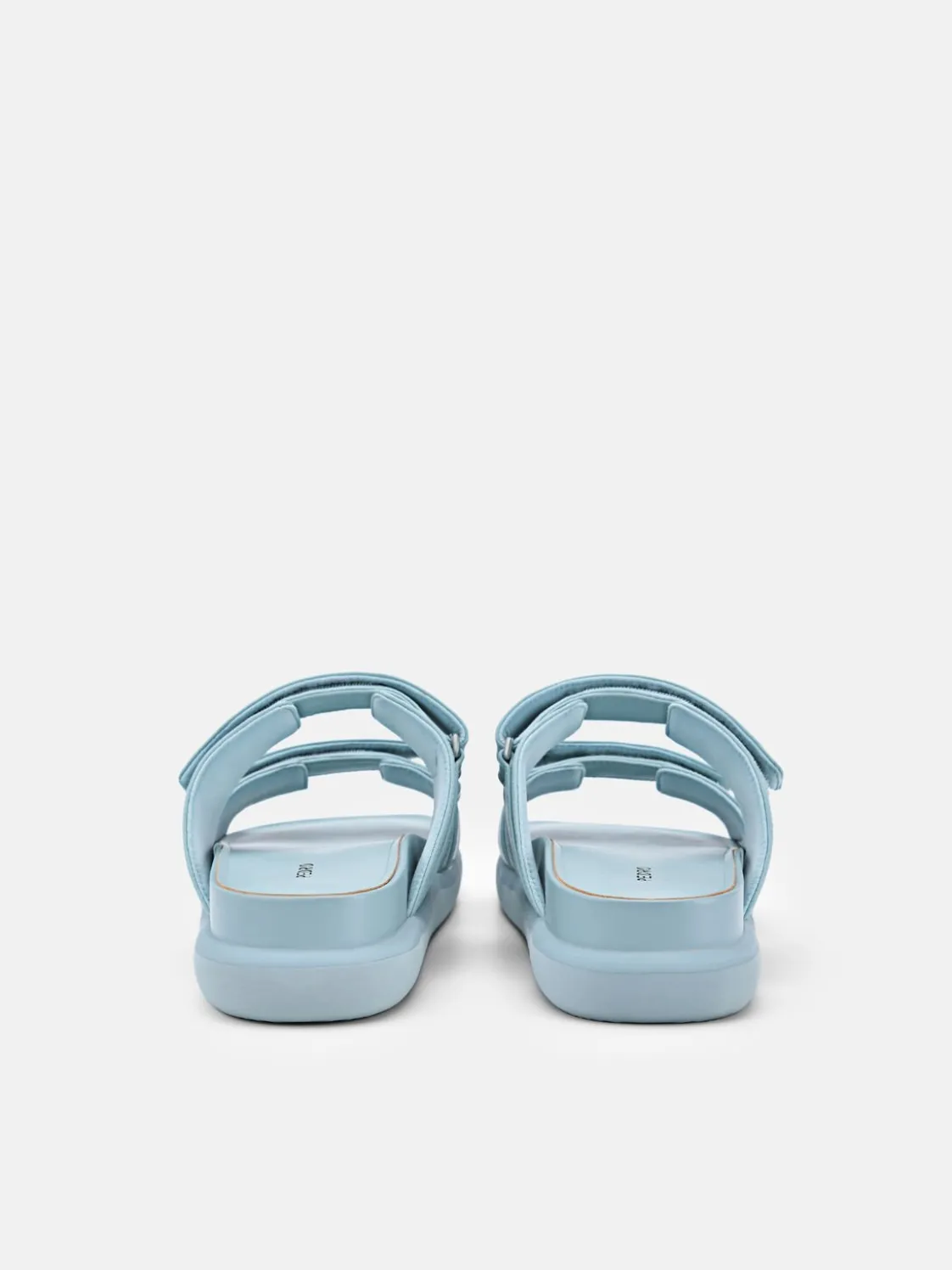 Velcro Slip-On Sandals - Aqua
