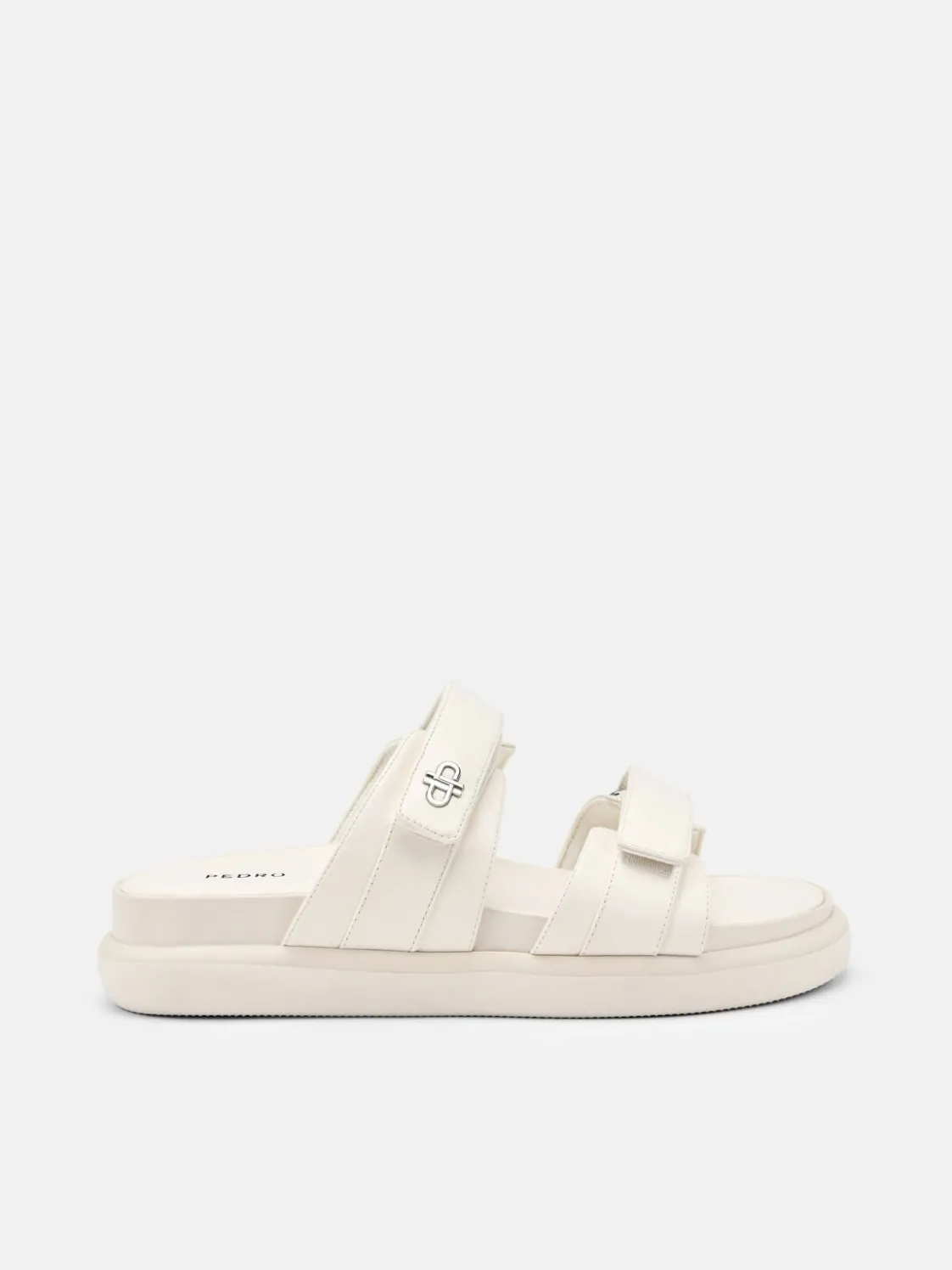 Velcro Slip-On Sandals - Chalk