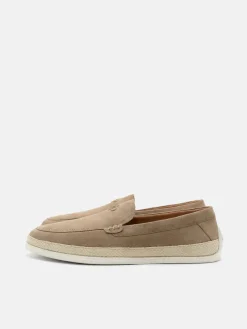 Vito Leather Loafers - Sand