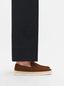 Vito Suede Loafers - Brown Suede