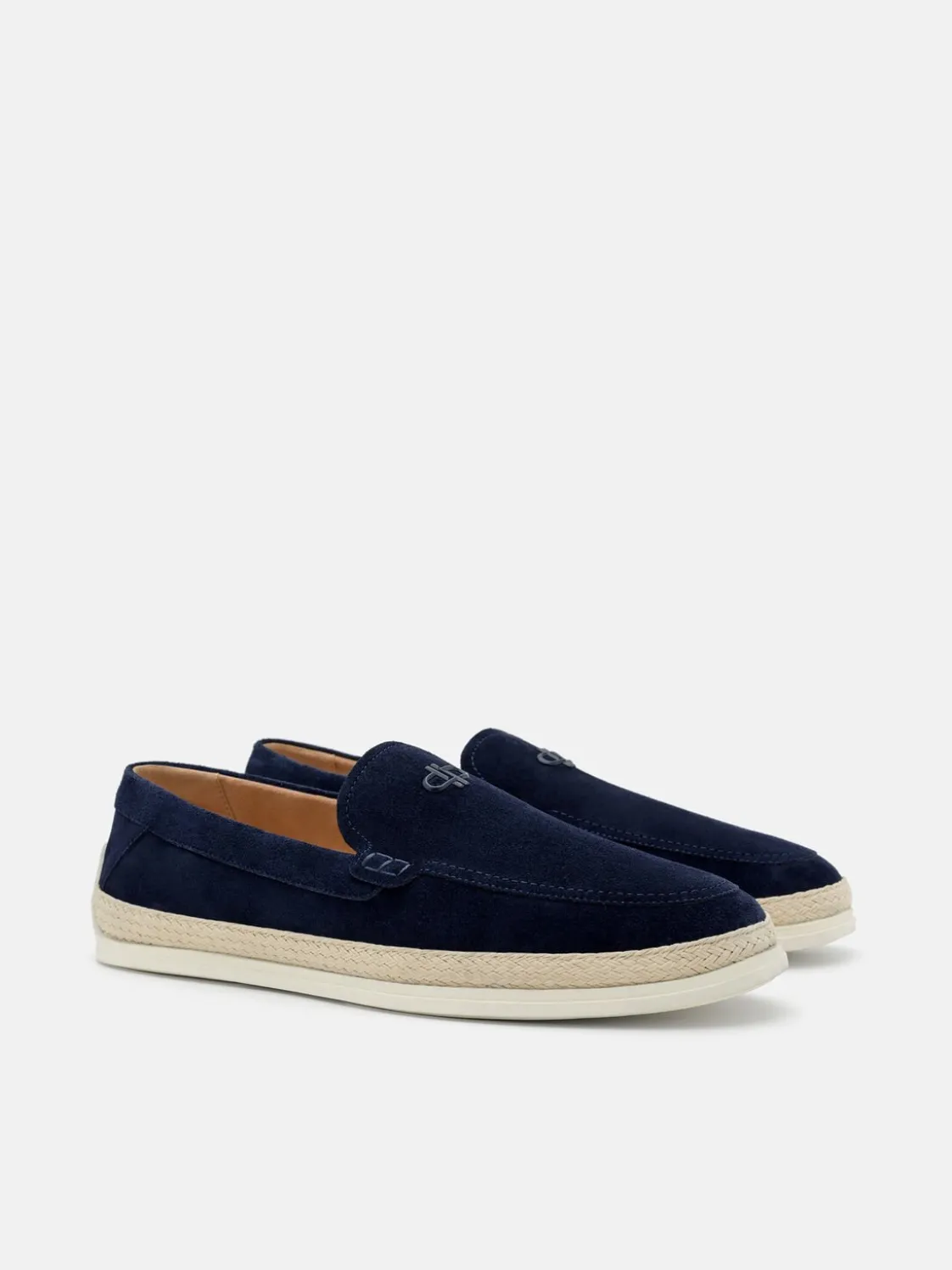 Vito Suede Loafers - Navy Suede