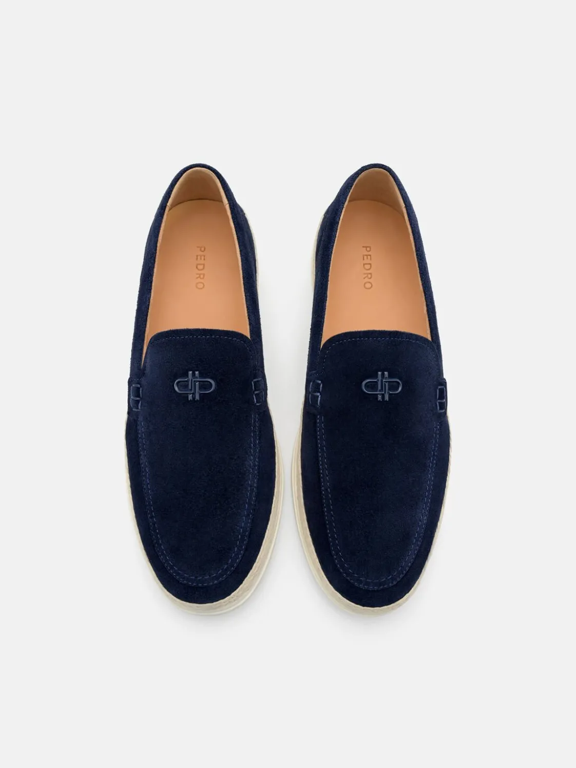 Vito Suede Loafers - Navy Suede