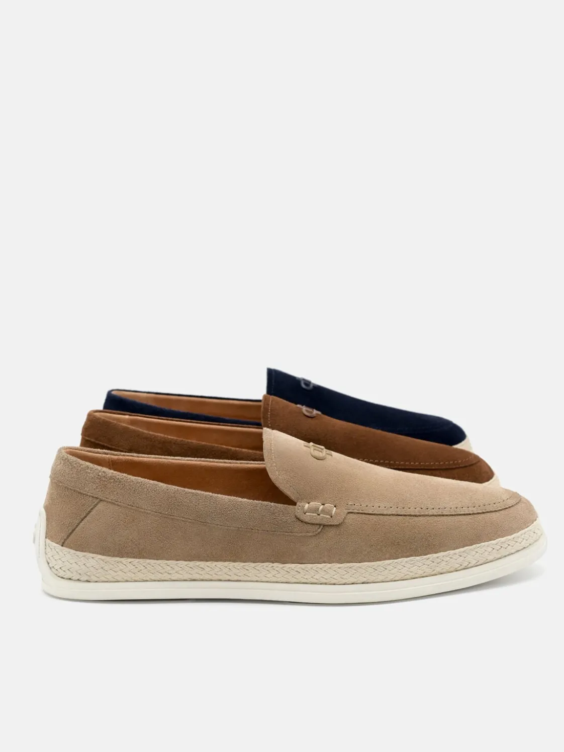 Vito Suede Loafers - Navy Suede