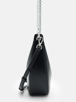 Vivi Chain Shoulder Bag - Black