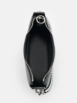 Vivi Chain Shoulder Bag - Black