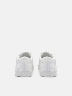Women's Leather Sneakers - White