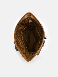 Woven Backpack - Cognac