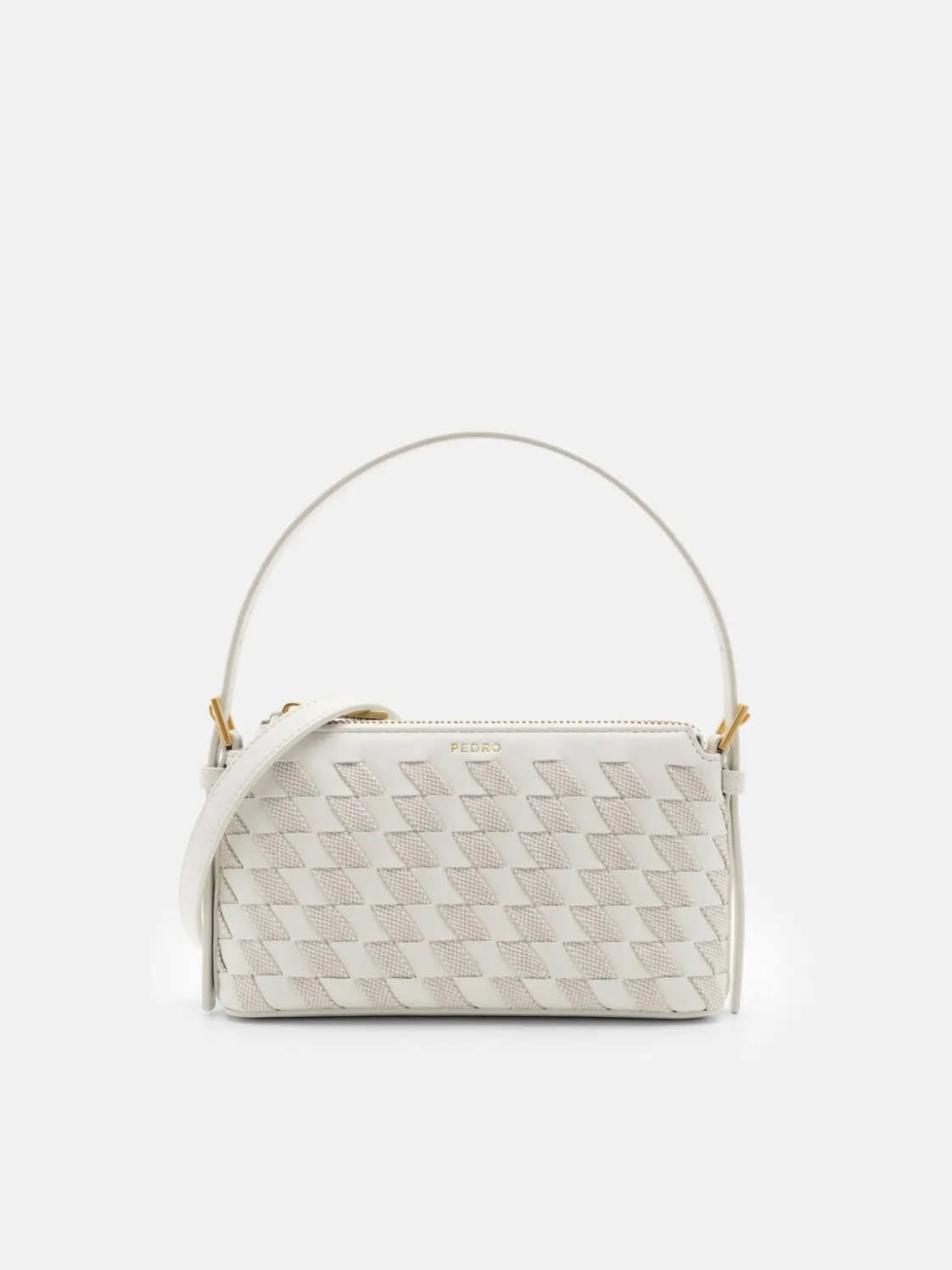 Woven Gallery Pouch - Chalk Weave