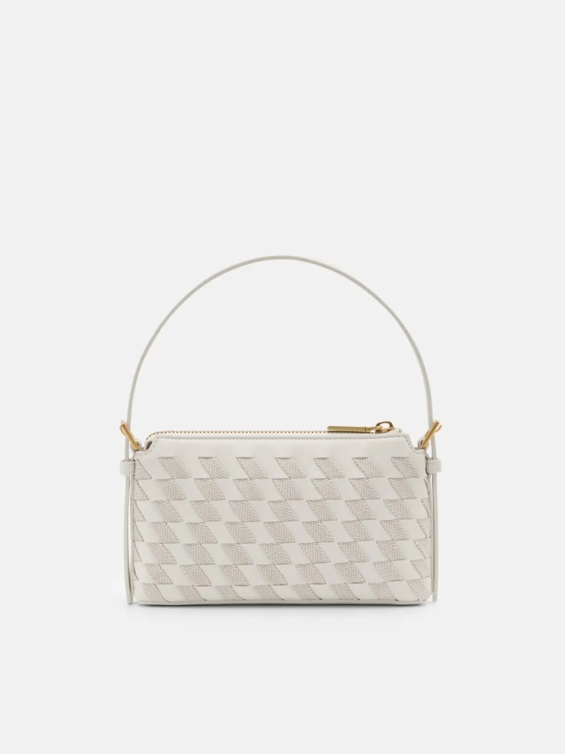 Woven Gallery Pouch - Chalk Weave