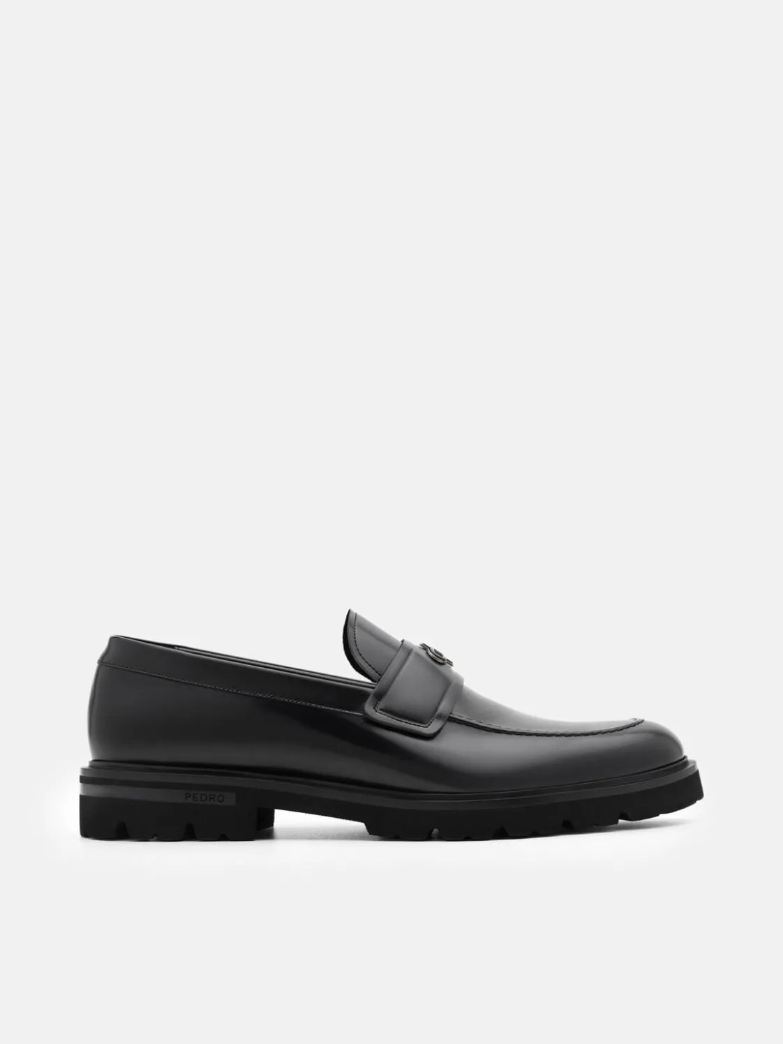 Wyatt Leather Loafers - Black