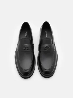 Wyatt Leather Loafers - Black