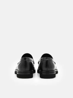 Wyatt Leather Loafers - Black