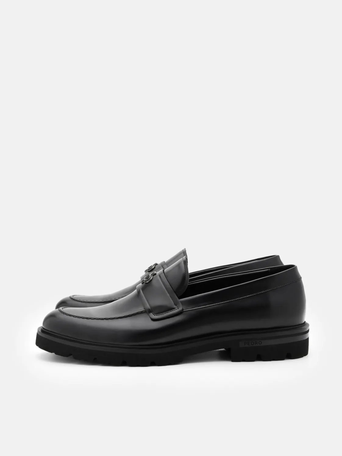 Wyatt Leather Loafers - Black