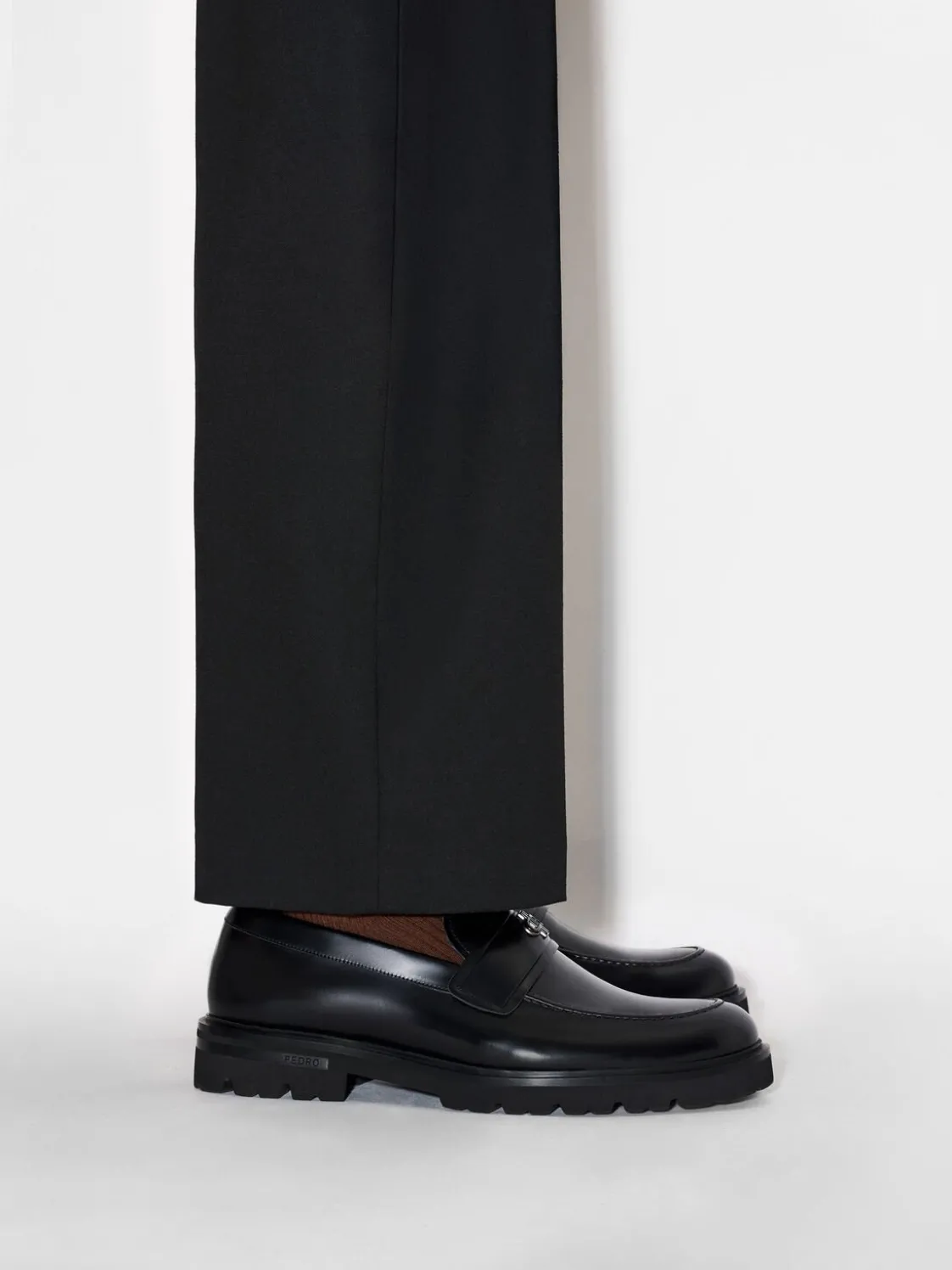 Wyatt Leather Loafers - Black