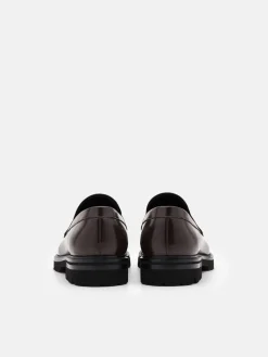 Wyatt Leather Loafers - Dark Brown